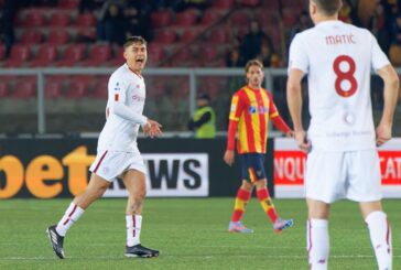 Dybala rimedia all'autogol di Ibanez, Lecce-Roma 1-1