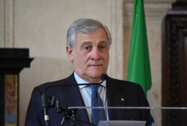 Tajani "Nessun ripensamento, l'Italia resta al fianco di Kiev"