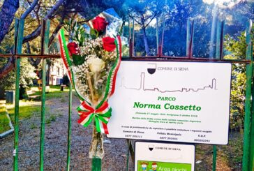 Giorno del Ricordo: CasaPound depone un mazzo di fiori al parco Norma Cossetto