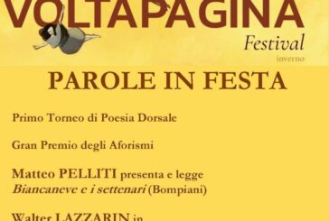 Parole in festa, l’appuntamento di febbraio del Voltapagina