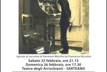 Al Teatro degli Arrischianti va in scena “Bartleby lo scrivano”