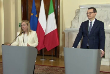 Meloni "Polonia confine morale e materiale dell'Occidente"