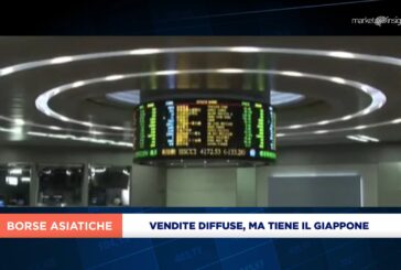 VENDITE DIFFUSE SUI MERCATI ASIATICI, MA TIENE IL GIAPPONE