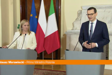 Ucraina, Morawiecki "Polonia e Italia al fianco di Kiev"