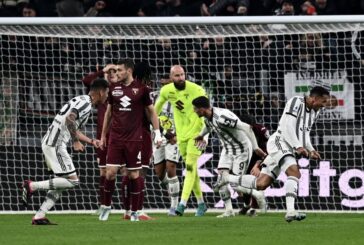 Juventus-Torino 4-2, vittoria bianconera in rimonta