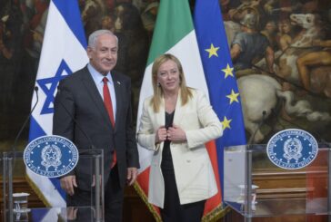 Meloni "Pieno sostegno a ogni iniziativa per dialogo Israele-Palestina"
