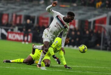 Il Milan sbatte contro la Salernitana, 1-1 a San Siro