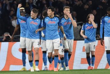 Napoli-Eintracht 3-0, partenopei ai quarti di Champions