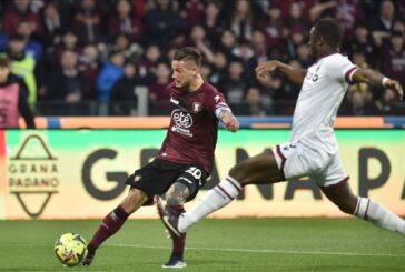 Salernitana e Bologna si dividono la posta, 2-2 all'Arechi