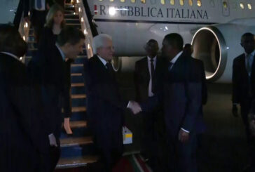 Mattarella a Nairobi per la visita di Stato in Kenya