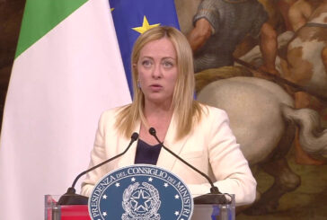 Meloni "Vogliamo facilitare gli accordi tra Israele e Palestina"