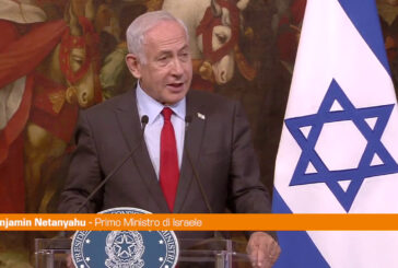 Netanyahu "Tra Italia e Israele spazio per grande collaborazione"