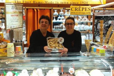 Due nuovi gusti di gelato per la passeggiata di Dante a San Gimignano