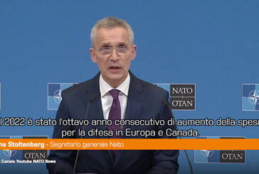 Nato, Stoltenberg "Spendere 2% del Pil per la difesa è il minimo"