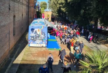 Strade bianche: in Fortezza la Polizia con Biciscuola