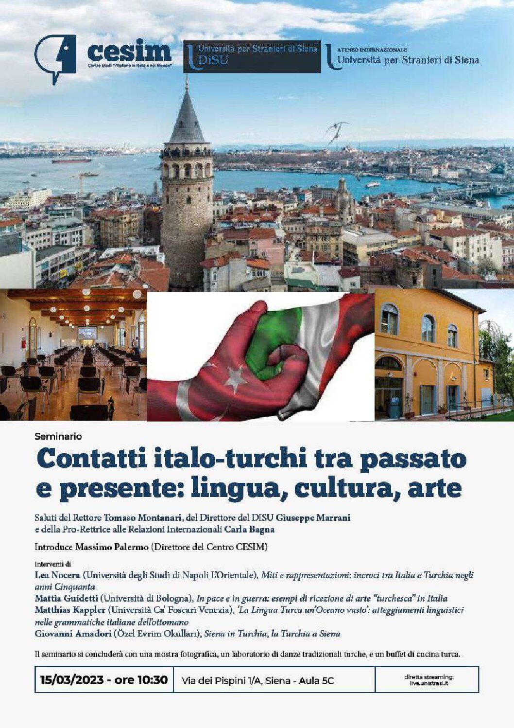Unistrasi inaugura i corsi di turco con un seminario