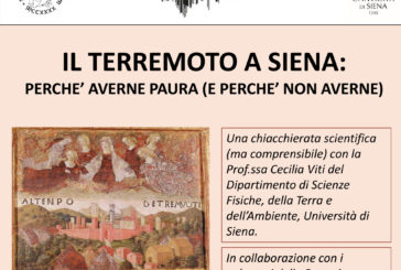 “Il terremoto A Siena: perché averne paura (e perché non averne)”