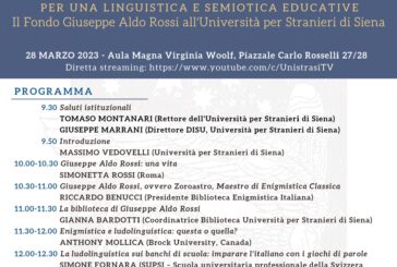 All’Unistrasi un convegno sul fondo librario Giuseppe Aldo Rossi