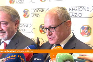 Gualtieri "Con Rocca volontà di collaborazione per Roma e il Lazio"