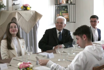 Legalità, Mattarella al ristorante solidale “Nuova Cucina Organizzata”