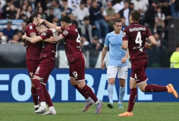 La Lazio cade all'Olimpico contro il Torino, decide Ilic