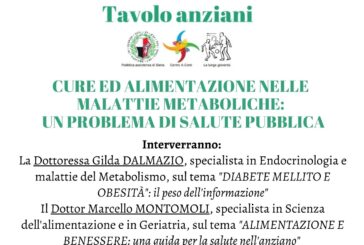 Malattie metaboliche e alimentazione: iniziativa della Pubblica Assistenza