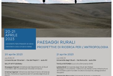 “Paesaggi rurali. Prospettive di ricerca per l’antropologia”: seminario in Unistrasi