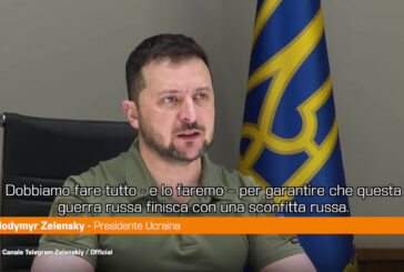 Ucraina, Zelensky "Ricostruzione grande opportunità per l'Europa"