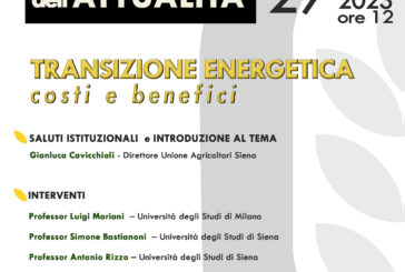 “Transizione energetica: costi e benefici”: un evento di Confagricoltura