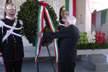 25 Aprile, Mattarella rende omaggio alle vittime dell'eccidio di Boves