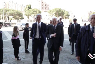 Palermo, Mattarella visita lo stadio Renzo Barbera
