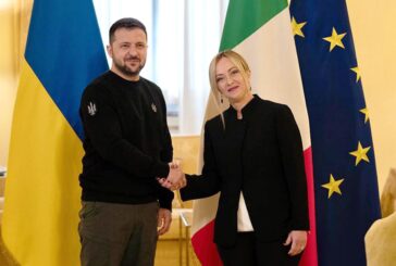 Meloni incontra Zelensky "L'Italia scommette sulla vittoria ucraina"