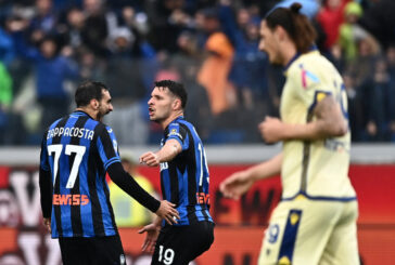 Rimonta nerazzurra, l'Atalanta batte 3-1 il Verona