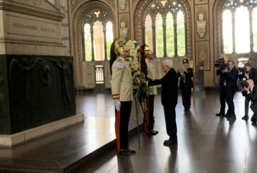 Mattarella "Manzoni esempio morale, l'Italia gli è debitrice"