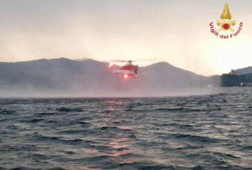 Barca si ribalta sul Lago Maggiore, un morto e dispersi