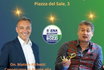Richetti a Siena a supporto di Roberto Bozzi