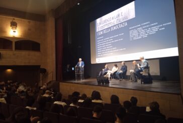 Il Piccolomini alla chiusura di “Don Lorenzo Milani e la Costituzione”