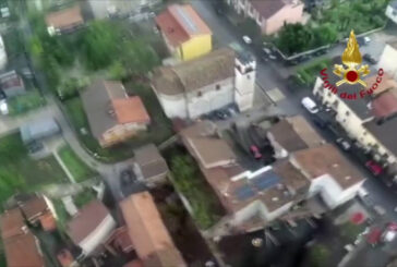 Bomba d'acqua in Irpinia,  le immagini dei soccorsi