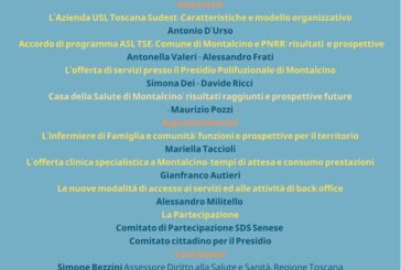 “La salute a Montalcino. Stato dell’arte e prospettive”