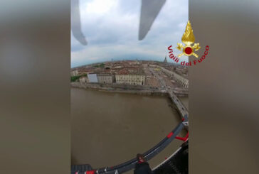 Maltempo, allerta per la piena del Po a Torino