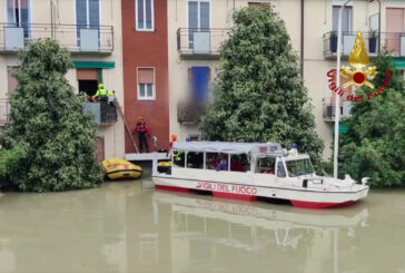 Maltempo, a Faenza i Vigili del Fuoco evacuano alcune abitazioni