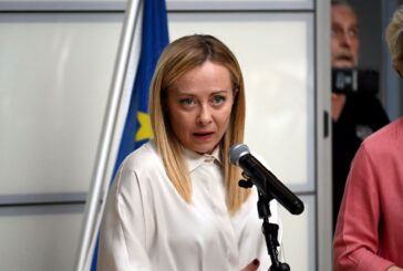 Meloni "Italia in prima fila per sostegno Ucraina e percorso di pace"