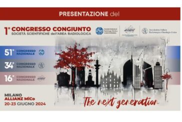 A giugno 2024 il primo congresso delle società dell'area radiologica