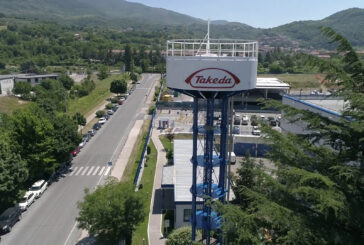 Takeda, 22 mln per innovare lo stabilimento farmaceutico di Rieti