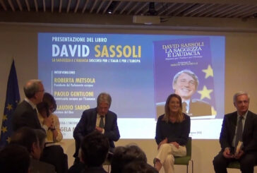 In un libro i discorsi di Sassoli sull’Europa