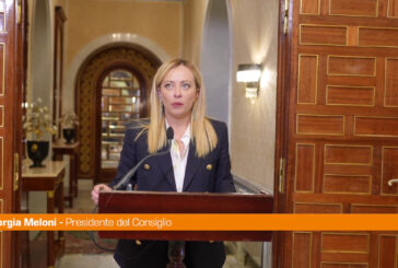 Meloni "Italia al lavoro per un'intesa tra Tunisia e Fondo monetario"