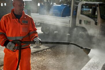 A Castelnuovo Berardenga la pulizia dei centri storici si fa a 140 C°