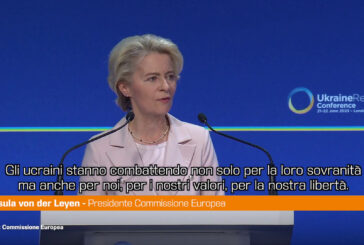 Von der Leyen "Non ho dubbi che l'Ucraina sarà parte dell'Ue"