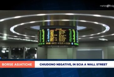 VENDITE DIFFUSE IN ASIA, GIÙ IN PARTICOLARE CINA E HONG KONG