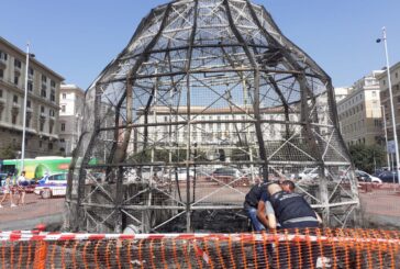 Napoli, la "Venere degli stracci" di Pistoletto distrutta da un incendio